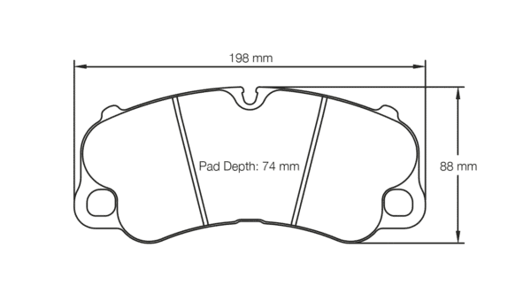 S4927R29001 - Pagid RSL 29 Brake Pads; Front - Image 2