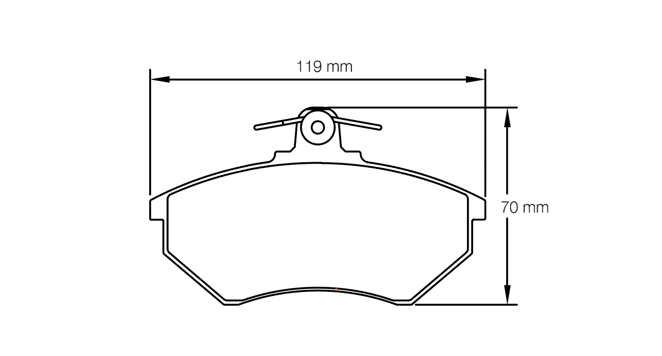 S1744H29E01 - Pagid RSH 29E Brake Pads; - Image 2