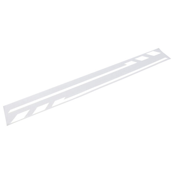 PIN-Striping mirror cap design white - Image 2