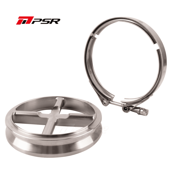Pulsar PSR Stainless Steel Turbine Cross Guard Flange Clamp Kit for PRO88 PRO98 PRO106 Turbos - Image 4