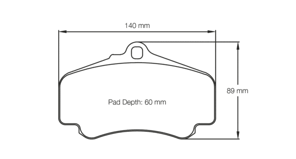 E247429010 - Pagid RSL 29 Brake Pads; Front - Image 2