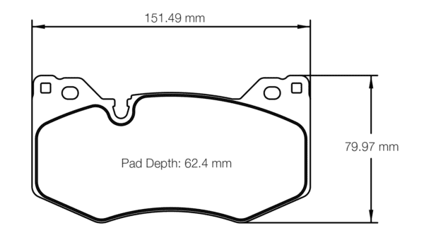 S8278R29001 - Pagid RSL 29 Brake Pads; Front - Image 2
