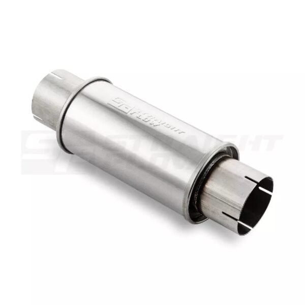 Muffler Round 125mm L-245mm D-89 SS