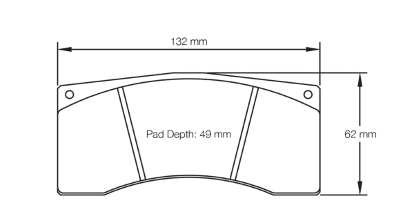 S8191L01001 - Pagid RSL 1 Brake Pads; - Image 2