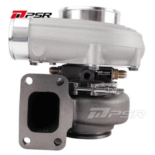 PSR 6862A Curved Point Milled Compressor Wheel Dual Ball Bearing Turbocharger HP Rating 1050 – T3 Inlet, Vband Outlet, 0.83A/R