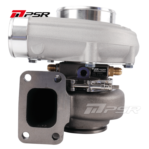 PSR 6862A Curved Point Milled Compressor Wheel Dual Ball Bearing Turbocharger HP Rating 1050 - T3 Inlet, Vband Outlet, 0.83A/R