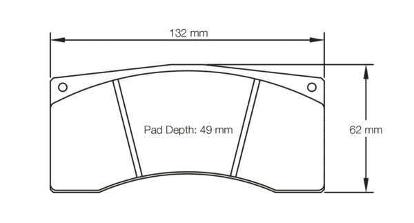 E167429010 - Pagid RSL 29 Brake Pads; Rear - Image 2