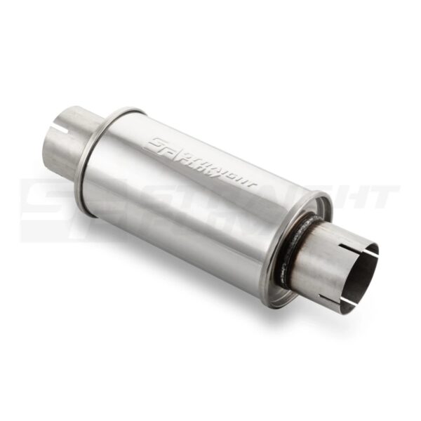 Muffler  Round 125mm L-245mm D-76 SS - Image 2