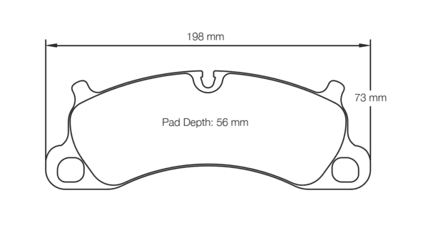 S4922R29001 - Pagid RSL 29 Brake Pads; Front - Image 2