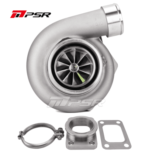 PSR3576 Gen2 Dual Ball Bearing Turbocharger – .82 STAINLESS STEEL DUAL V-BAND+T25 Adapter