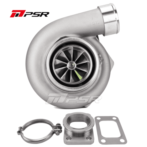 PSR3584 GEN2 Dual Ball Bearing Turbocharger – .82 STAINLESS STEEL DUAL V-BAND+T25 Adapter