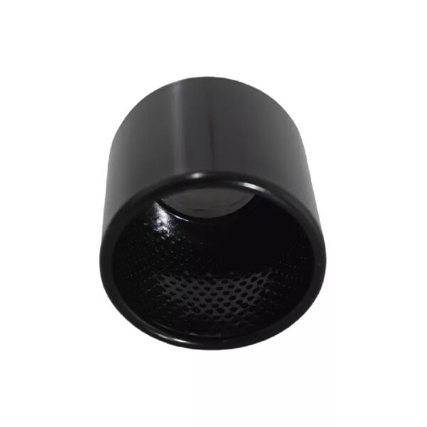 Black exhaust tips slant cut D-101