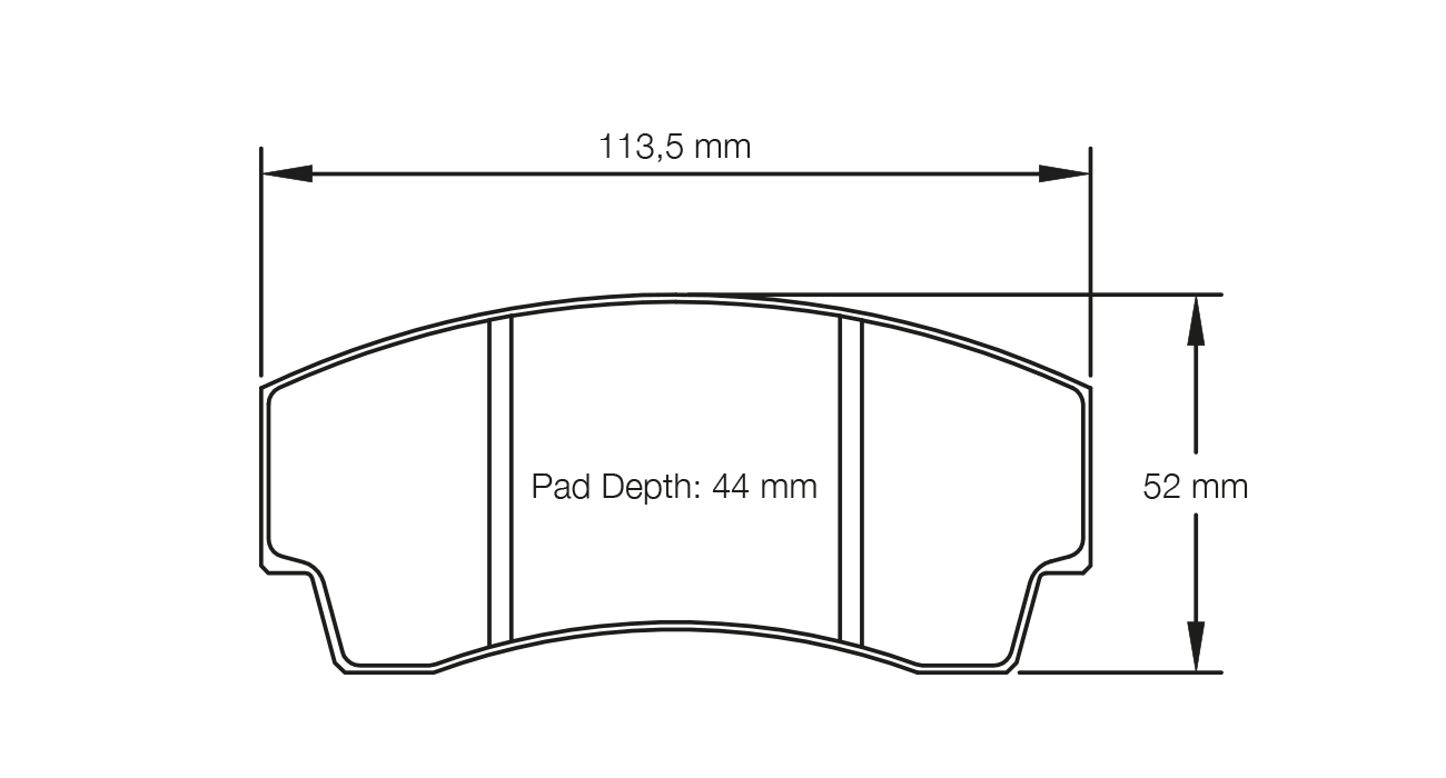 E212742010 - Pagid RS 42 Brake Pads; - Image 2