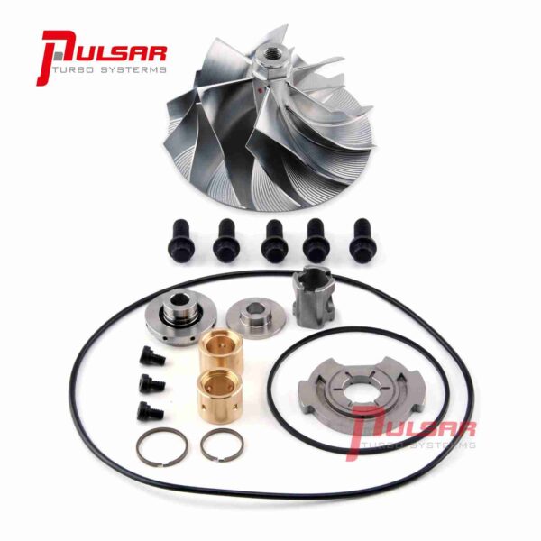 03-04 Ford 6.0L Powerstroke Turbo Billet Compressor Wheel + Rebuild Kit