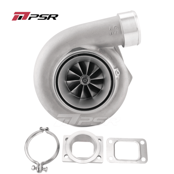 PSR3584 GEN2 Dual Ball Bearing Turbocharger - .82 STAINLESS STEEL DUAL V-BAND+T3 Adapter