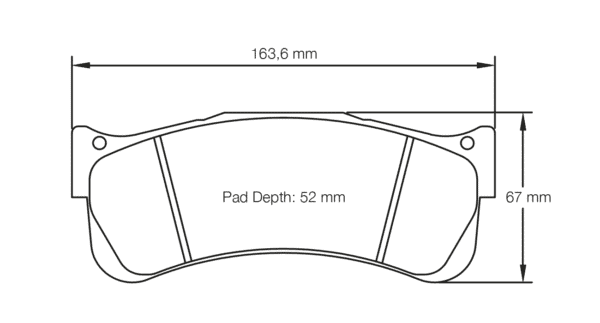 E8038R2901 - Pagid RSL 29 Brake Pads; Front - Image 2