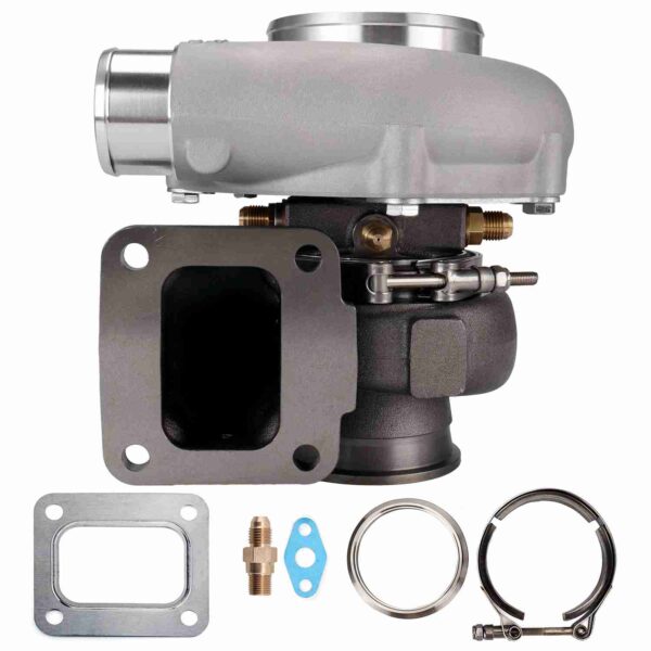 PSR Forward Rotation 6862G Dual Ball Bearing Turbocharger HP Rating 1050 - T4 Inlet, Vband Outlet 0.82A/R, T51R Mod Rotation Options...