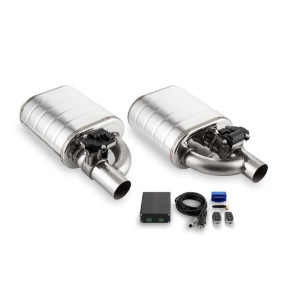 Muffler+valve Remote In-76 140/240mm L-240mm Left/Right