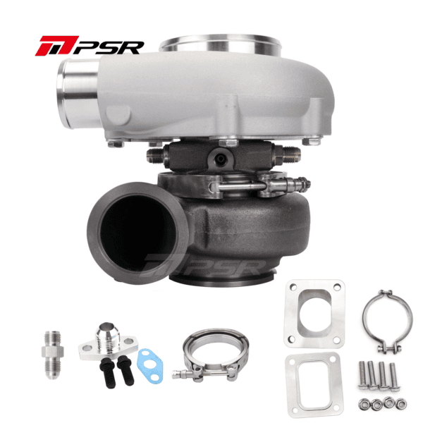 PSR Forward Rotation 6862G Dual Ball Bearing Turbocharger HP Rating 1050 - Dual Vband 1.01A/R + An adapter Vband to T4
