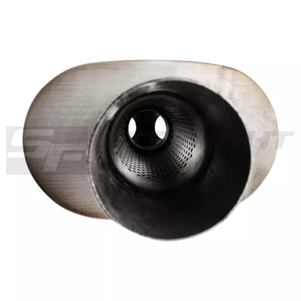 Muffler D-76  1in2out 5x 8 14inch - Image 3