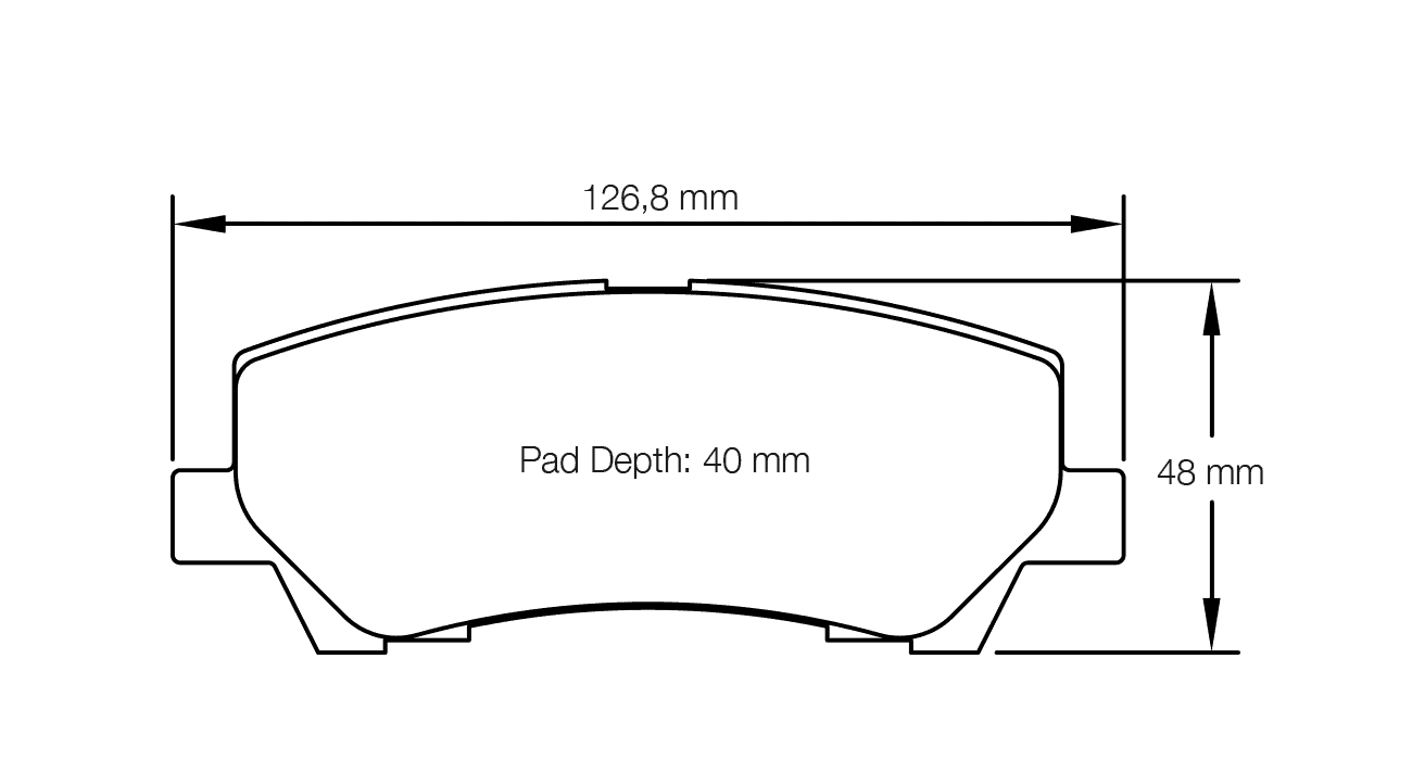 S8204R29001 - Pagid RSL 29 Brake Pads; Rear - Image 2