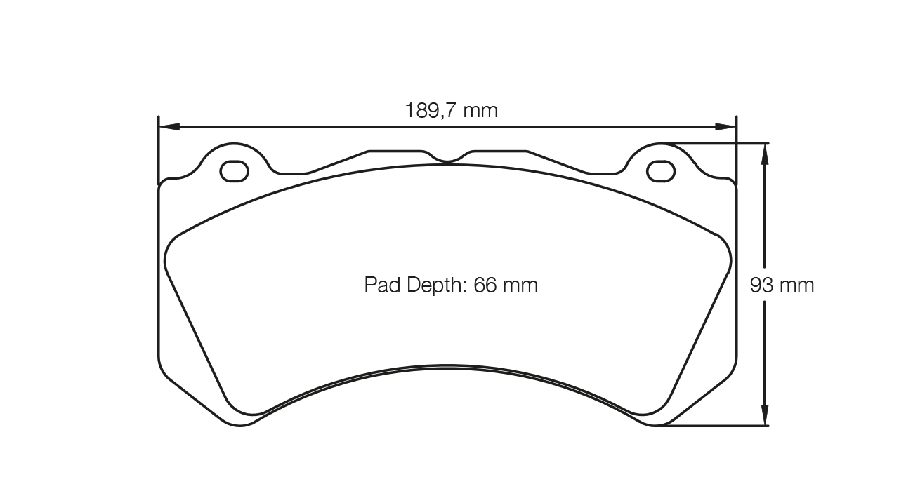 E8081R2901 - Pagid RSL 29 Brake Pads; Front - Image 2