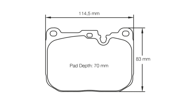 S4931R29001 - Pagid RSL 29 Brake Pads; Front - Image 2