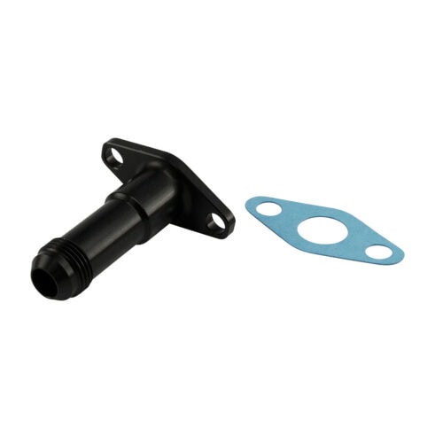 50.8mm 10AN 75mm Extended Oil Drain Black