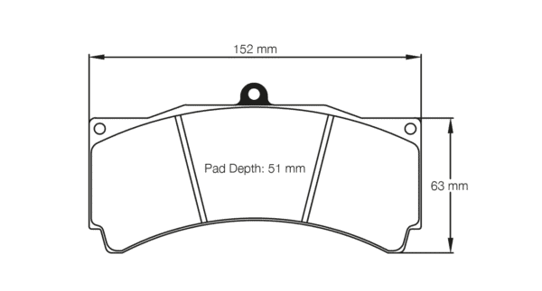 E153829010 - Pagid RSL 29 Brake Pads; Front - Image 2