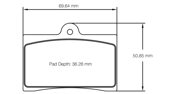 S6008UT2001 - Pagid UT 2 Brake Pads; - Image 2