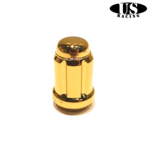 US-Racing OEM Tuner Nut Round Conical Type M12x1.50 Gold (Universal) - Image 2