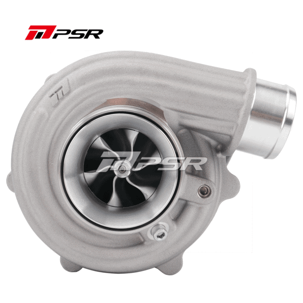 PSR 6862A Curved Point Milled Compressor Wheel Dual Ball Bearing Turbocharger HP Rating 1050 - T4 Inlet, Vband Outlet 0.82A/R, T51R Mod