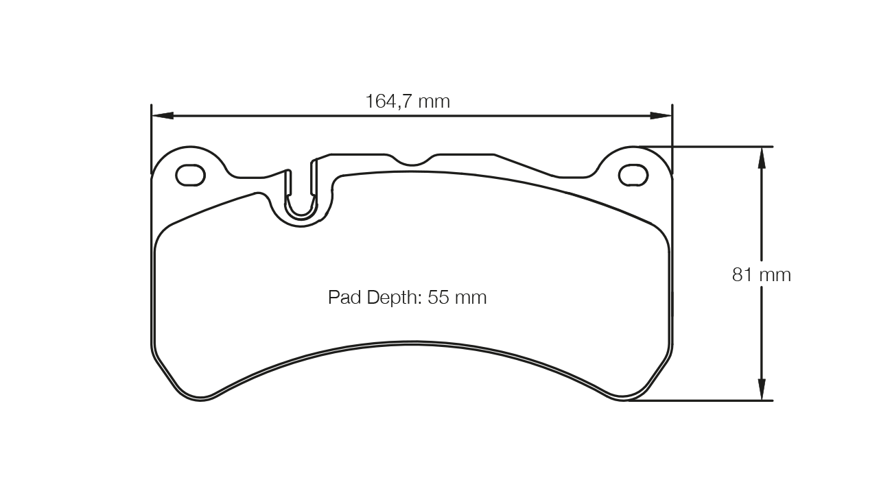 E8005R1901 - Pagid RSL 19 Brake Pads; Front - Image 2