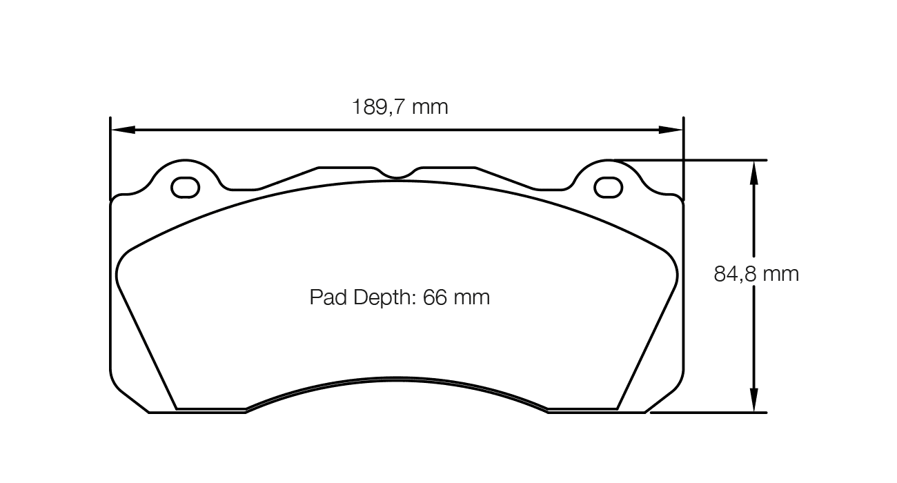 S8203R29001 - Pagid RSL 29 Brake Pads; Front - Image 2