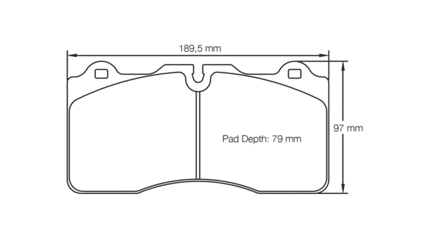 S4945C01001 - Pagid RSC 1 Brake Pads; Front - Image 2