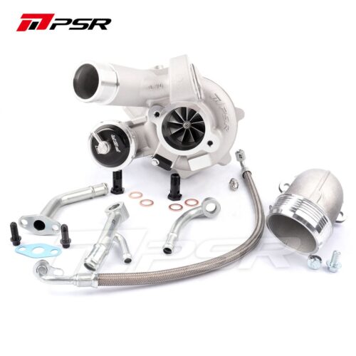 PSR 6255G Dual Ball Bearing Turbo Drop In 2014 ¨C 2021 Volkswagen / Audi 2.0L TSI MK7 EA888 Gen 3 Supports up to 800 BHP – With PSR billet Actuator