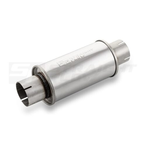 Muffler  Round 125mm L-245mm D-76 SS