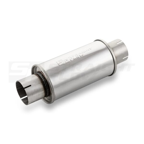 Muffler  Round 125mm L-245mm D-76 SS