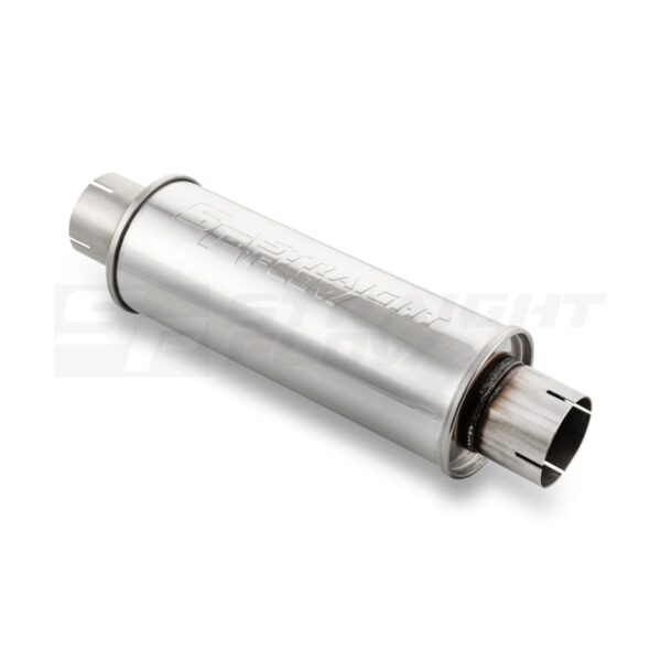 Muffler  Round 125mm L-350mm D-76 SS - Image 2