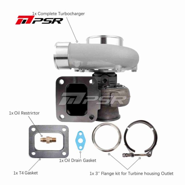 PSR3584 GEN2 Dual Ball Bearing Turbocharger - T4 .82 V-BAND