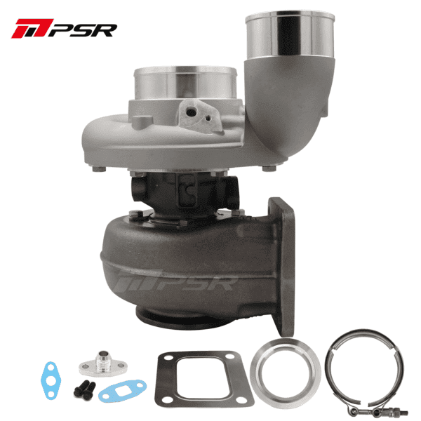 Pulsar Billet 363 366 369 Journal Bearing Turbo with 90¡ã Elbow Outlet Compressor