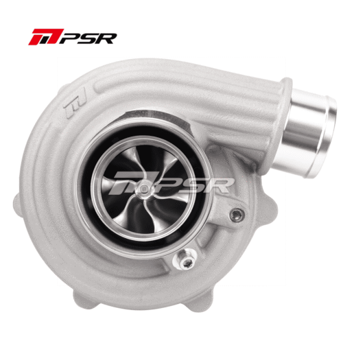 PSR 5855A Curved Point Milled Compressor Wheel Dual Ball Bearing Turbocharger HP Rating 770 – 0.72A/R Dual Vband