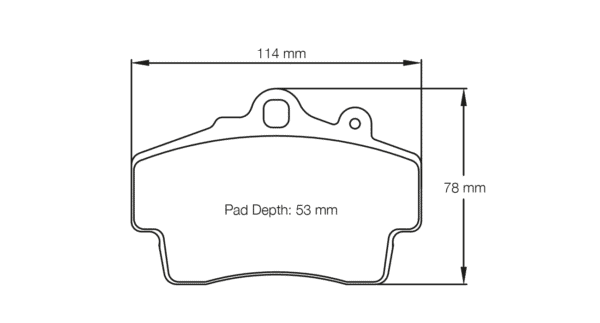 S2407T03001 - Pagid RST 3 Brake Pads; Front - Image 2