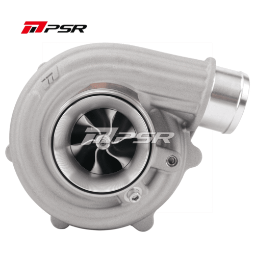 PSR 5855A Curved Point Milled Compressor Wheel Dual Ball Bearing Turbocharger HP Rating 770 – 0.72A/R T25 Inlet W/O IWG(+Vband to T25 Adapter)
