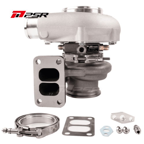 PSR Forward Rotation 5862G Dual Ball Bearing Turbocharger HP Rating 770 – T3 divided Inlet, V-band Outlet, 0.86A/R