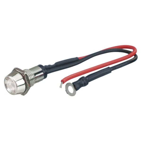 LED Control Light chrome-white Ø=10mm