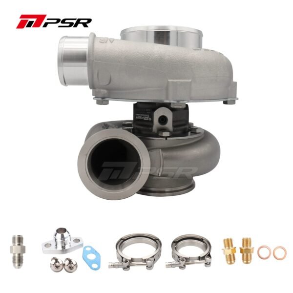 PSR3076 Gen2 Dual Ball Bearing Turbocharger - 1.03 STAINLESS STEEL DUAL V-BAND, T51R Mod
