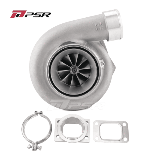 PSR3582 GEN2 Dual Ball Bearing Turbocharger – 1.03 STAINLESS STEEL DUAL V-BAND+T3 Adapter