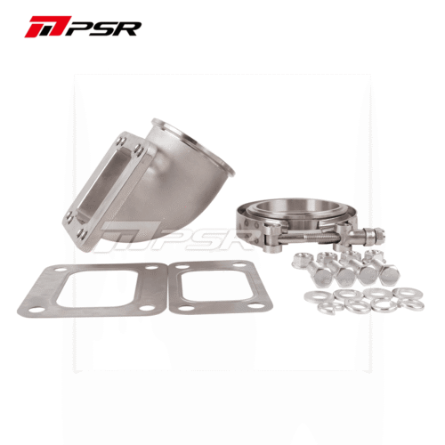 PSR 90 Degree Elbow Adapter T3/T4 3'' Vband Stainless Steel