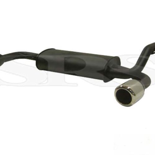 Axleback System Steel Dual (Civic 87-91 3dr/CRX 87-93)